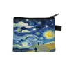 Porta-moedas Artístico Van Gogh Transfronteiriço, Porta-cartões Moderno com Estampa de Desenho Animado, Bolsa de Armazenamento Personalizada para o Dia dos Namorados, Venda Quente no Atacado