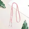 Cordão para celular Alça de tecido ajustável com nó Alça Alça Destacável Crossbody Alça de Celular Corrente para Alça de Celular
