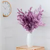 Flores artificiales moradas personalizadas para bodas, decoración de hoteles, paisajismo, caminos florales decorativos, paredes de flores, flores falsas, arreglos florales de plástico