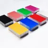 Lámina de metal de aluminio multicolor/tarjeta de presentación con marcado láser/material de depuración de grabado/aleación de aluminio y magnesio máquina de fibra óptica 50 láminas