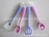 826149581 bolsa de pó de silicone para unhas nylon colher de silicone pá de silicone colher de cozinha de silicone espátula