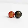 Ágata Roja y Negra Cuentas de Buda Santo Patrón Cuentas Sueltas Pulsera DIY Accesorios para Pulseras Joyería Hecha a Mano Accesorios Joyería al por Mayor