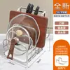 Estante de Almacenamiento para Tapas de Ollas de Acero Inoxidable Estante para Tabla de Cortar sobre Encimera Soporte para Ollas Estante para Tabla de Cortar de Cocina Estante de Almacenamiento para Tablas de Cortar Estante para Ollas