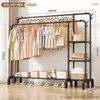 Perchero de pie, perchero para dormitorio, tendedero móvil para balcón, perchero para exhibición de ropa en tienda
