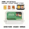 Papel Rectangular para Freidora de Aire Transfronterizo, Bandeja de Papel de Aceite de Silicona Resistente a Altas Temperaturas, Papel Especial para Freidora de Aire de Doble Olla de 8-10L