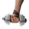Cinturón de refuerzo de tracción fuerte personalizado para fitness, correa de muñeca para hombres, antideslizante, para sentadillas, levantamiento de pesas, cinturón auxiliar de dominadas