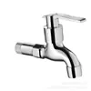 Grifo Grueso de Cobre para Lavadora 4 Puntos Boca de Agua Boca del Grifo Frío Único Apertura Rápida Grifo para Trapeador Hogareño
