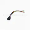 Socket Hembra Impermeable de Presión Directa con Inyección de Pegamento de 4/6 Pines Tipo-C con Cable para Coche Vehículo Eléctrico con Puerto de Carga Rápida de Datos