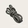 Corda Trançada Redonda de Poliéster Colorido de 5,5 mm com 32 Fios, Camada Única, Não Elástica, para DIY, Cadarços Redondos Ins Tendência Dopamina