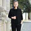 Conjunto Casual Esportivo Masculino de Três Peças para Primavera e Outono para Homens de Meia-Idade e Idosos Roupa para Corrida e Caminhada