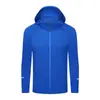 Chaqueta deportiva de secado rápido para correr para hombres y mujeres, primavera y otoño, adecuada para entrenamiento de atletismo, ciclismo, montañismo, con cremallera y capucha, chaqueta cortavientos, venta al por mayor