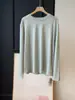 ¡Camiseta básica con vibra de principios de otoño! ¡Hecho con una mezcla de lino, Tencel y acetato! Manga larga sedosa, suave, amigable con la piel, adelgazante y versátil