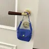Mini bolsa tiracolo de cor sólida estilo coreano para mulheres, nova coleção de verão 2026, moderna, simples, chique, leve e bolsa tote casual