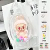 Mayday Dragão Azul Bubu Capa Protetora Boneco Desenho Animado Bolsa de Armazenamento para Viagem Dragão Rosa Bubu Transparente à Prova de Poeira Bolsa para Carrinho de Bebê