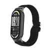 Adecuado para correa Xiaomi Mi Band 11, Hebilla deslizante conveniente, Pulsera tejida de nailon, Correa Xiaomi Mi Band 10/9/8