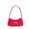 Nova Bolsa Infantil Estilo Coreano 2026 - Bolsa de Mão para Bebê com Bolinhas e Laço Doce, Bolsa de Ombro Fresca e Fofa