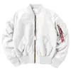 Jaqueta Aviador Masculina MA1 Baseball Suit Tendência Ins Primavera e Outono Roupa Externa Fina Força Aérea Verde Militar Casaco Suit Pão Casal