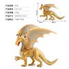 Simulação Batalha Ocidental Warcraft Cavaleiro Mítico Decoração Modelo Dragão Chinês Monstro Polvo Demônio de Gelo Boi de Pedra Monstro Pantera Negra