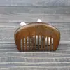 Peine de Sándalo Dorado para el Hogar con Mango Largo Peine Tallado Peine para Cabello Largo de Hombres y Mujeres Peine de Sándalo Souvenir Venta al por Mayor
