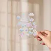 Adesivo Traseiro Personalizado para Capa de Celular, Adesivo de Gelatina Transparente 3D à Prova d'Água com Tema de Desenho Animado, Personalizado em Formato Especial