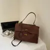 Bolso Tote de Gran Capacidad para Viajes Diarios Bolso Cruzado de Moda para Mujer Estilo Perezoso Bolso de Axila Bolso Cruzado de un Solo Hombro de Moda Ins