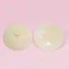 Adesivo de Mamilo com Cola Sólida para Vestido de Noiva Feminino com Alça com Ponto de Leite Artificial Peito Pequeno Especial Fino Silicone Invisível Sem Costura Adesivo para Seios