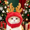 Chapéu e Acessórios de Fantasia de Papai Noel de Natal para Pets Gatos e Cachorros, Edição Limitada Roupas Fofas para Festas