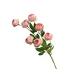 Bola de Flores Artificiais Exquisite de 7 Cabeças Transfronteiriça para Casamento ao Ar Livre, Arranjo de Flores, Parede de Flores de Fundo, Decoração de Boas-Vindas, Flores Artificiais