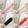 Delantal de cocina impermeable y resistente al aceite con tiras, ropa de trabajo para cocina doméstica de cuero, delantal de cintura resistente al aceite, estilo sin mangas con cuello halter