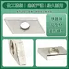 Tuerca de diamante niquelada de hierro, tuerca de perfil de aluminio, accesorios de tuerca no estándar, tuerca de perfil de diamante, tuerca especial M4/M5/M6/M8