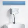 Orinal completamente automático activado por sensor para baños públicos, orinal inteligente de montaje superficial con válvula de descarga activada por sensor