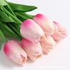 Tulipán sensación hidratante Tulipán flor artificial decoración del hogar bonsái arreglo floral flor artificial accesorios para fotografía al por mayor