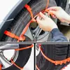 Cadenas Antiderrapantes para Coche, Correas Antiderrapantes Universales para Neumáticos de Coche, Cadenas Antiderrapantes de Plástico para Escape de Emergencia en Nieve y Barro al por Mayor
