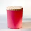 Copo de Vela Colorido Atacado Copo de Vidro Artesanal Criativo Copo Suporte para Vela de Aromaterapia Copo Suporte para Vela de Casa com Tampa Enfeites
