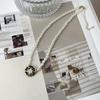 Pearl Tassel Colar Feminino Verão Luz Luxo High-end Design Nicho Colar 2023 Novo Estilo Collarbone Chain Acessórios Trendy