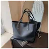 2026 Nova Bolsa Grande de Luxo Tendência Moda Cor Sólida Ombro Único Grande Capacidade Bolsa de Trabalho para Mulheres
