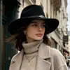 Chapéu Tendência Personalidade Versátil Europeu e Americano Presente Chapéu de Viagem Ocidental Outdoor Chapéu de Jazz Outono e Inverno Homens e Mulheres Chapéu Retro Britânico
