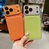 Funda para Teléfono de Otoño/Invierno de Alto Valor con Textura de Lichi Cobertura Total Aplicable a iPhone 18promax Apple 17pro 16/15