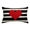 Funda de Almohada para el Día de San Valentín Transfronteriza, Decoración de Ambiente Festivo, Funda de Cojín para Sofá del Hogar, Funda de Cojín para Dormitorio con Estampado de Amor