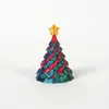 Nova Árvore de Natal Impressa em 3D Cone Espiral Alívio de Estresse Presente Brinquedo Educativo Criativo Infantil Giratório Espiral Duas Cores