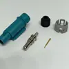 Fakra Z Impermeable Largo Macho Universal Fakra Z-C-J-1.5 Impermeable Macho Conector de Cámara de Autobús