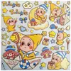 Nueva Línea de Arte Cachorro Pegatinas en Relieve Estilo Fresco Dulce Pegatinas Decorativas para Cuaderno Infantil Pegatinas Creativas