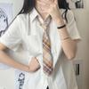Shan Chui Tongge Accesorios Pequeños Jk Pajarita Camisa Estilo Estudiante Femenino Corbata Sin Nudo Masculino Dk Estilo Pareja
