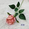 Rosa de Hogar Simulada Rama Única Rosa Búlgara Decoración Salón de Bodas Flor Adornos Decorativos Florales Flores Falsas