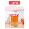 Garrafa de Vidro Simples e Inteligente para Geleia de Sogra Geleia de Morango Mel Transparente Sub-Garrafa Ninho de Pássaro Picles de Pimenta Garrafa de Caviar