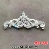 Flor de gesso francesa para canto Flor central de parede Flor de parede Fundo de parede Parede de sofá Parede de TV Flor em relevo Escultura de flor de canto Cabeça de porta europeia Flor