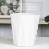 Jingdezhen Macetas de Cerámica Extra Grandes en Blanco y Negro Simples para Balcón Interior Piso Plantación Árbol del Dinero Planta Verde Plantas en Maceta