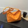 Bolso Casual de Celebridad de Internet para Mujer Otoño e Invierno 2023 Nuevo de Moda Simple Textura Suave Plegable Bolso de Hombro Bolso Cruzado Elegante Lujo Accesible