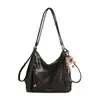 Mochila vintage, novo modelo transfronteiriço, bolsa de ombro estilosa para o dia a dia, bolsa tote crossbody, bolsa de mão casual de grande capacidade, versátil e moderna