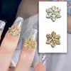 Pendente Coração Estrela Transfronteiriço Lz Pequeno Fresco Floco de Neve Liga Manicure Super Brilho Popular Recorte Série Coração Unhas
